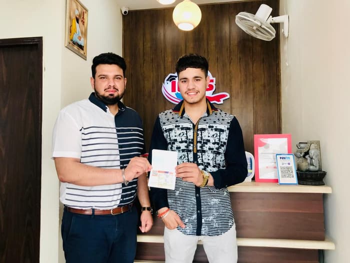 IES Immigration client with approved visa